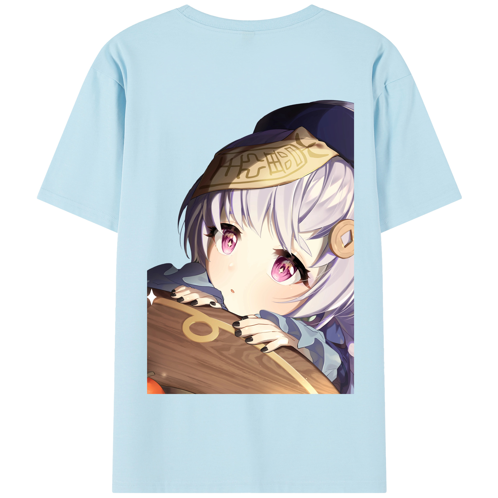 げんし神 七七 なな  genshin Nana 綿100％半袖Tシャツ（背面プリント）